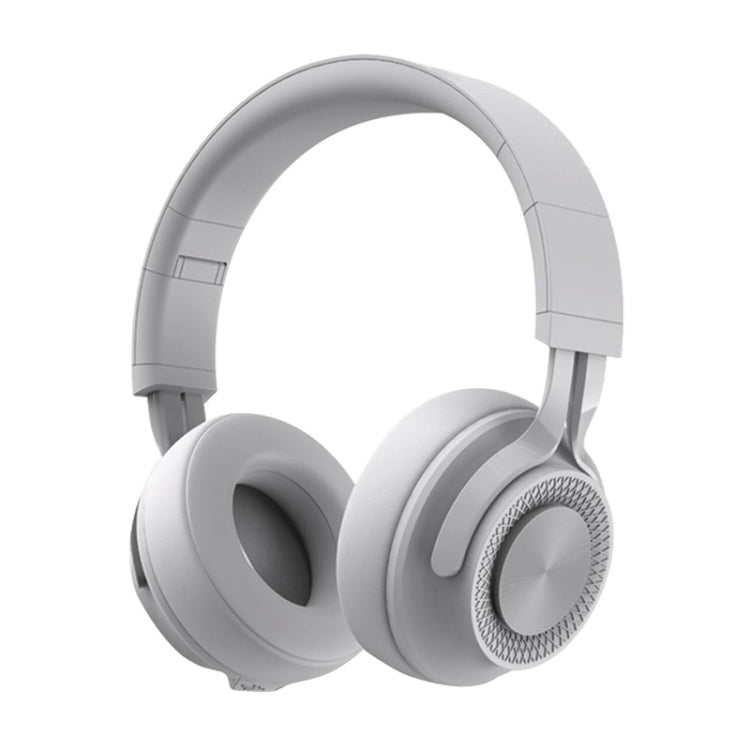 Fingertime P1 Wireless Bluetooth 5.0 Stereo Soft Leather Earmuffs Foldable Headset Built-in Mic for PC / Cell Phones