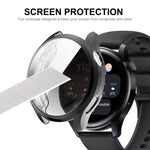 For Huawei Watch 3 46mm ENKAY Hat-Prince Full Coverage Transparent Soft Case TPU HD Clear Cover