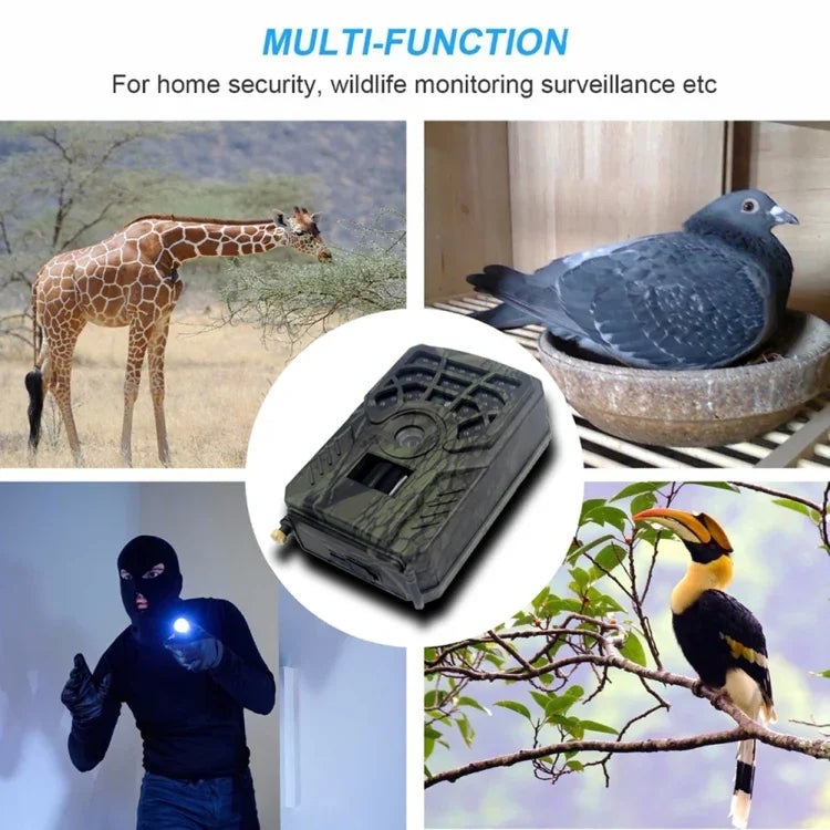 PR300C Hunting Tracking Camera 5MP Trail Camera Photo for Family Outdoors Camping Accessories, PR300C