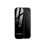 G6 Portable Instant Real Time Voice Translator Multi Language Translator Voice Translaty Personal Travel Assistant, G6 Gray, G6 Black