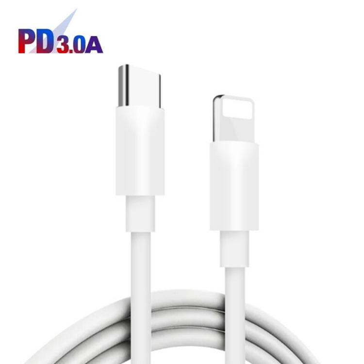 40W Dual Port PD / Type-C Fast Charger with Type-C to 8 Pin Data Cable, EU Plug, EU Plug + Type-C to 8 Pin Cable