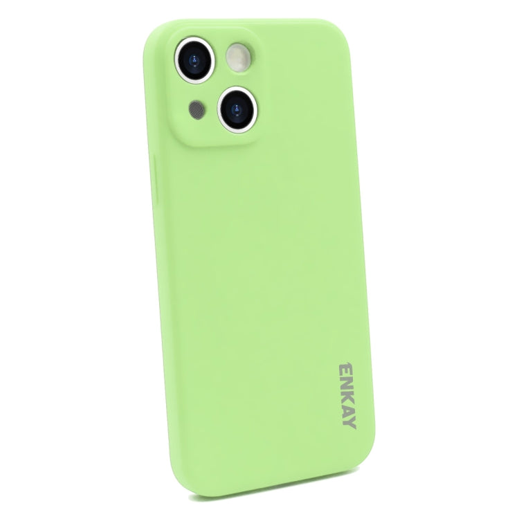 Hat-Prince ENKAY Liquid Silicone Shockproof Protective Case Cover for iPhone 13 mini, For iPhone 13 mini