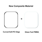 For Apple Watch Series 9 / 8 / 7 41mm ENKAY Hat-Prince 3D Full Coverage Soft PC Edge + PMMA HD Screen Protector Film, 1 PC, 2 PCS, 5 PCS, 10 PCS