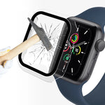 ENKAY Hat-Prince 2 in 1 PC Frame + 9H Tempered Glass Protector Full Coverage Case for Apple Watch Series 7 41mm