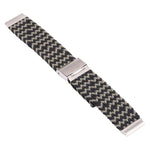 Nylon Braided Metal Buckle Strap for Galaxy Watch 4 20mm, 20mm