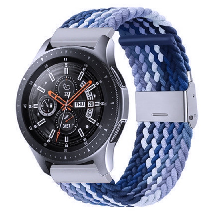 Nylon Braided Metal Buckle Strap for Galaxy Watch 4 20mm, 20mm