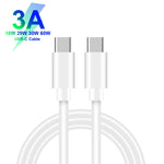 PD25W USB-C / Type-C + QC3.0 USB Dual Ports Fast Charger with USB-C to USB-C Data Cable, UK Plug, UK Plug + USB-C to USB-C Cable