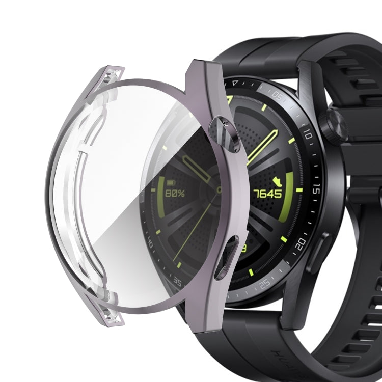 Fully Surrounded TPU Case with Protective Film, For Huawei Watch GT 3 46mm, For Huawei Watch GT 3 42mm