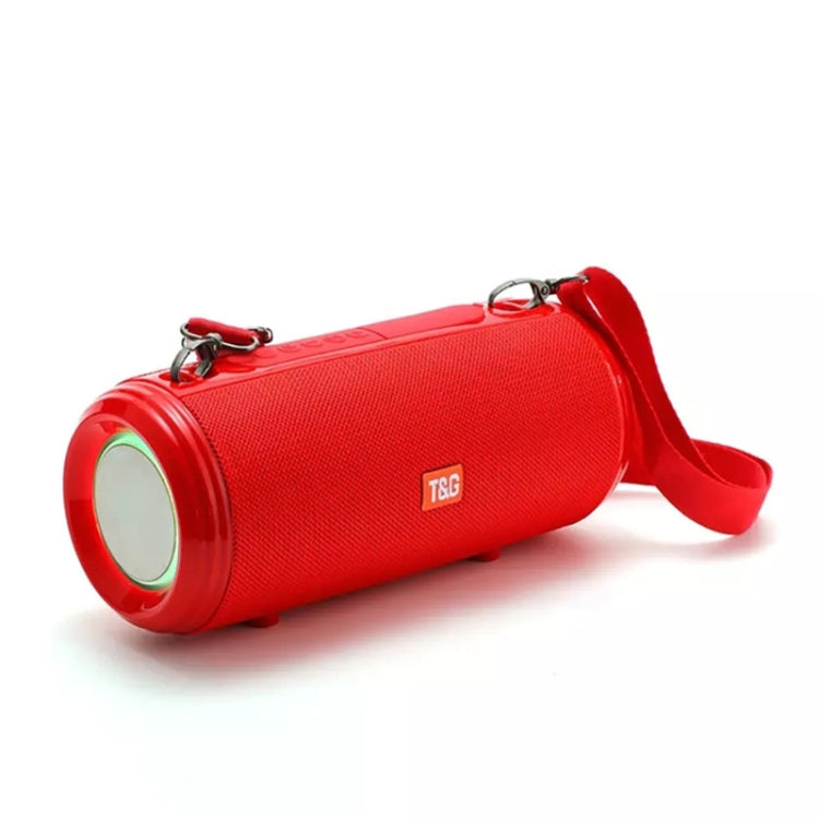 T&G TG537 RGB Light Portable Waterproof Bluetooth Speaker Supports FM / TF Card