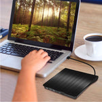 USB 3.0 Brushed External CD / DVD-RW Optical Drive Player, ECD819