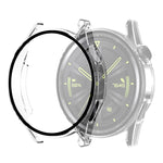 Tempered Glass Film Oil Spray Matte PC Case, For Huawei GT3 42mm, For Huawei GT3 46mm