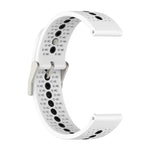 Two-Color Silicone Breathable Strap, For Samsung Gear S2 Classic, For Samsung Galaxy Gear Sport