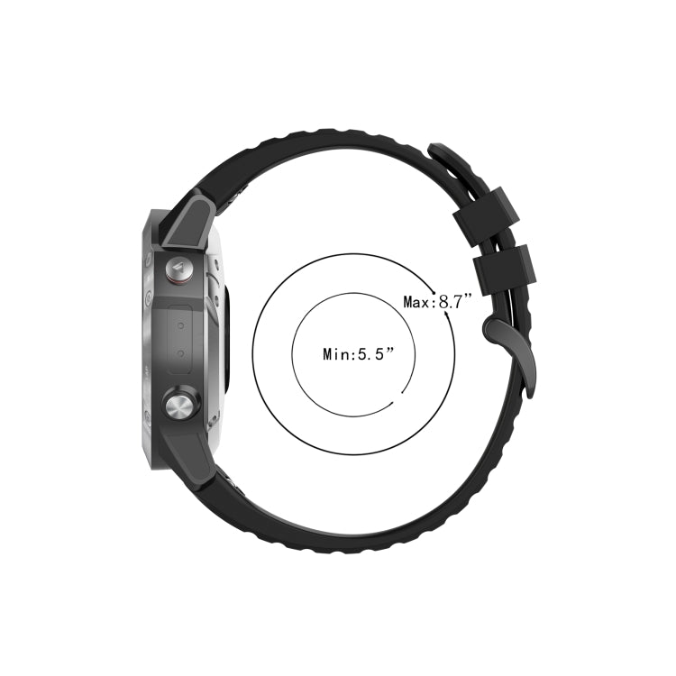 Silicone Sports Strap, For Garmin Fenix 7, For Garmin Approach s62, For Garmin Fenix 6 GPS