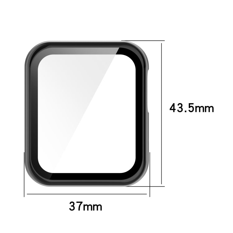 PC+ Toughened Film Protective Case, For Xiaomi Mi Watch Lite, For Xiaomi Redmi Watch