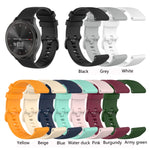 22mm Checkered Silicone Strap, For Huawei Watch GT Runner, For Huawei Watch GT 3 46mm, For Huawei Watch 3, For Huawei Watch 3 Pro