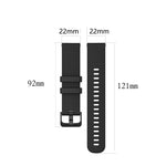 22mm Checkered Silicone Strap, For Huawei Watch GT Runner, For Huawei Watch GT 3 46mm, For Huawei Watch 3, For Huawei Watch 3 Pro