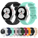 20mm Carbon Fiber Striped Silicone Strap, For Garmin Vivomove Style