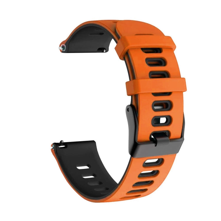 20mm Mixed-Color Silicone Strap, For Huawei Watch GT3 42mm, For Huawei Watch GT2 42mm
