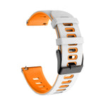 20mm Mixed-Color Silicone Strap, For Samsung Galaxy Watch 4 40mm, For Samsung Galaxy Watch 4 44mm