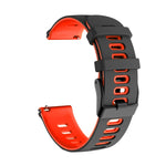 20mm Mixed-Color Silicone Strap, For Samsung Galaxy Watch 4 40mm, For Samsung Galaxy Watch 4 44mm