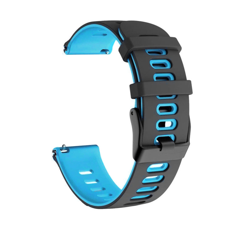 20mm Mixed-Color Silicone Strap, For Samsung Galaxy Watch 4 40mm, For Samsung Galaxy Watch 4 44mm