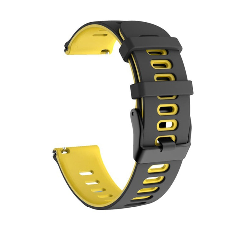20mm Mixed-Color Silicone Strap, For Samsung Galaxy Watch 4 40mm, For Samsung Galaxy Watch 4 44mm