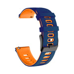 20mm Mixed-Color Silicone Strap, For Samsung Galaxy Watch 4 40mm, For Samsung Galaxy Watch 4 44mm