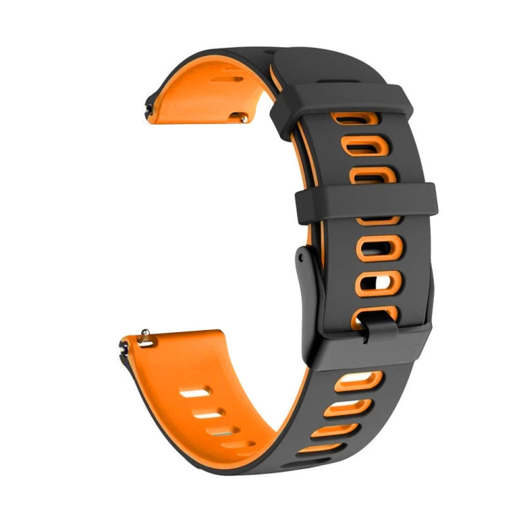 20mm Mixed-Color Silicone Strap, For Samsung Galaxy Watch 4 40mm, For Samsung Galaxy Watch 4 44mm