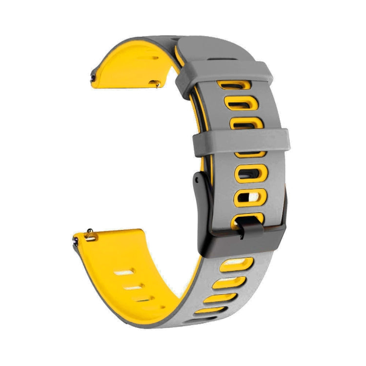 20mm Mixed-Color Silicone Strap, For Samsung Galaxy Watch 4 40mm, For Samsung Galaxy Watch 4 44mm