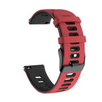 20mm Mixed-Color Silicone Strap, For Samsung Galaxy Watch 4 40mm, For Samsung Galaxy Watch 4 44mm