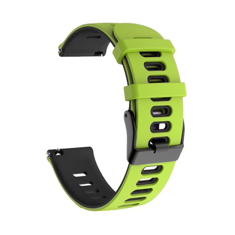 20mm Mixed-Color Silicone Strap, For Samsung Galaxy Watch 4 40mm, For Samsung Galaxy Watch 4 44mm