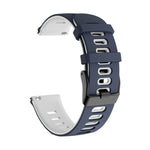 20mm Mixed-Color Silicone Strap, For Samsung Galaxy Watch 4 40mm, For Samsung Galaxy Watch 4 44mm