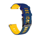 20mm Mixed-Color Silicone Strap, For Samsung Galaxy Watch 4 40mm, For Samsung Galaxy Watch 4 44mm