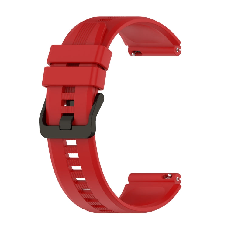 22mm Vertical Silicone Watch band, For Huawei GT3 46mm, For  Huawei GT Runner, For Huawei Watch 3, For Honor Watch GS3