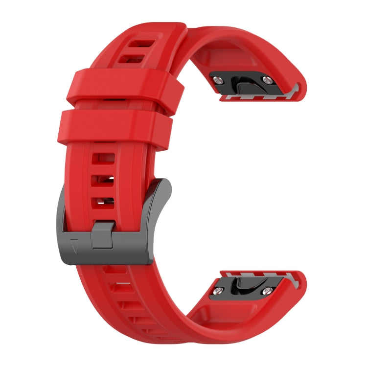 20mm Silicone Solid Color Watch Band, For Garmin Instinct 2S, For Garmin Fenix 6S, For Garmin Fenix 6S Pro