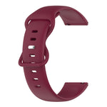 20mm Solid Color Silicone Watch Band, For Garmin Forerunner 245 Music, For Garmin Vivoactive 3 Music
