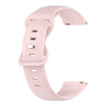 20mm Solid Color Silicone Watch Band, For Garmin Forerunner 245 Music, For Garmin Vivoactive 3 Music