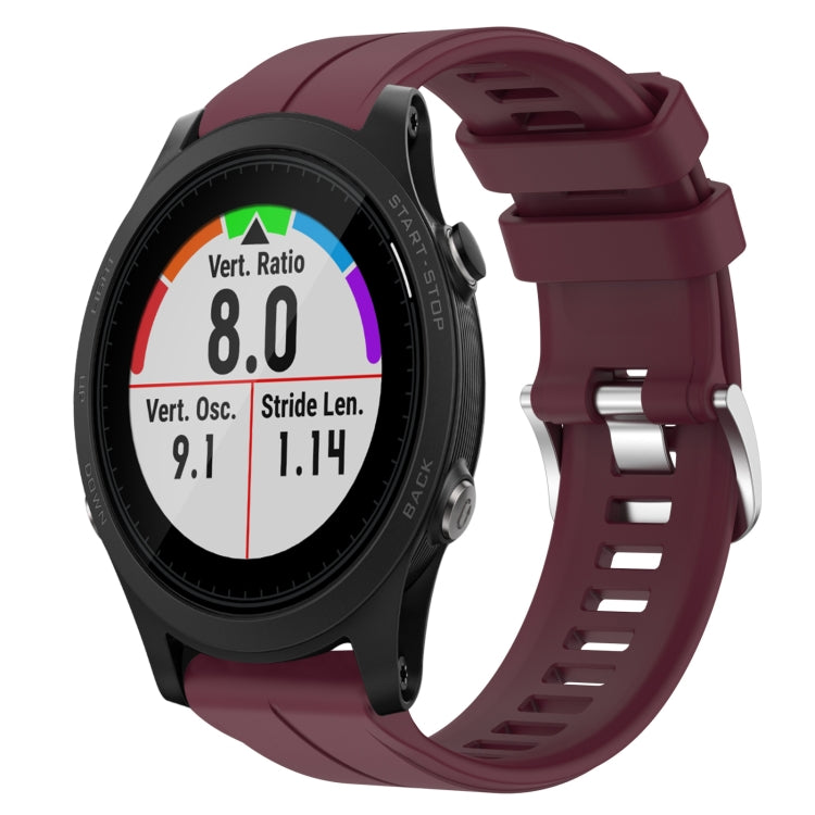 22mm Silicone Sports Watch Band, For Garmin Descent G1, For Garmin Forerunner 745, For Garmin Forerunner 945, For Garmin Forerunner 935