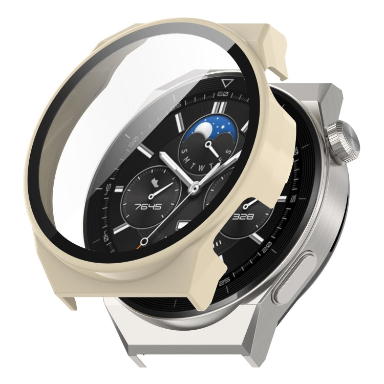 PC + Tempered Film All-in-one All-inclusive Watch Protective Case, For Huawei GT3 Pro 46mm