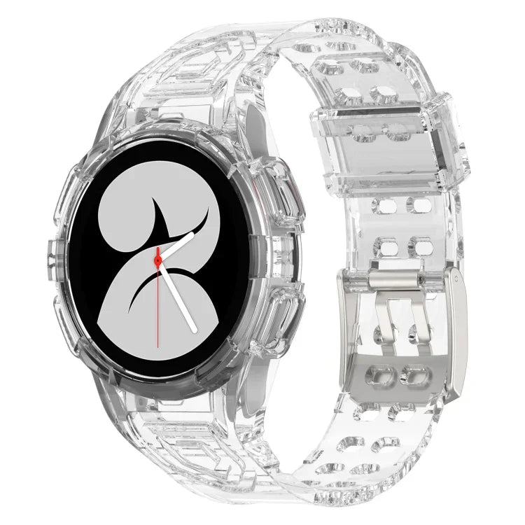 Silicone Integrated Watch Band, For Samsung Galaxy Watch 40MM, For Samsung Galaxy Watch 44MM