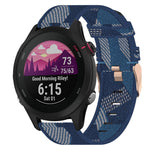 18mm Nylon Woven Watch Band, For Garmin Forerunner 255S, For Garmin Venu 2S, For Garmin Vivomove 3S, For Garmin Vivoactive 4S