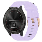 18mm Nylon Woven Watch Band, For Garmin Forerunner 255S, For Garmin Venu 2S, For Garmin Vivomove 3S, For Garmin Vivoactive 4S