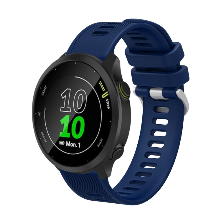 20mm Silicone Twill Watch Band, For Garmin Vivomove Sport, For Garmin Venu 2 Plus, For Garmin Approach S40, For Garmin Forerunner 158