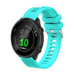 20mm Silicone Twill Watch Band, For Garmin Forerunner 55, For Garmin Venu, For Garmin Venu SQ, For Garmin Vivomove 3