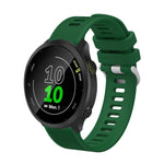 20mm Silicone Twill Watch Band, For Samsung Galaxy Watch 4 40mm, For Samsung Galaxy Watch 4 44mm, For Samsung  Galaxy Watch 4 Classic 42mm, For Samsung  Galaxy Watch 4 Classic 46mm
