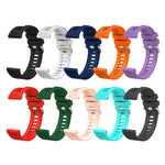 20mm Silicone Twill Watch Band, For Samsung Galaxy Watch 3 41mm, For Samsung Galaxy Watch Active 2 40mm, For Samsung Galaxy Watch Active 2 44mm, For Samsung Galaxy Watch Active 40mm