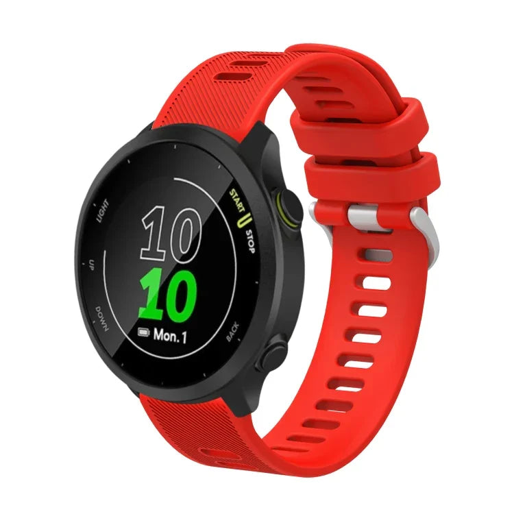 20mm Silicone Twill Watch Band, For Samsung Galaxy Watch 42mm, For Samsung Gear Sport, For Samsung Gear S2 Classic