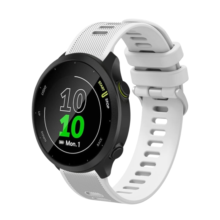 20mm Silicone Twill Watch Band, For Amazfit Pop Pro, For Amazfit Pop, For Amazfit BIP U, For Amazfit GTR 42mm