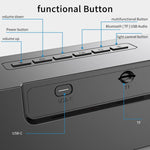 AEC BT601 RGB Light HiFi Soundbar Bluetooth Speaker Home Theater, BT601