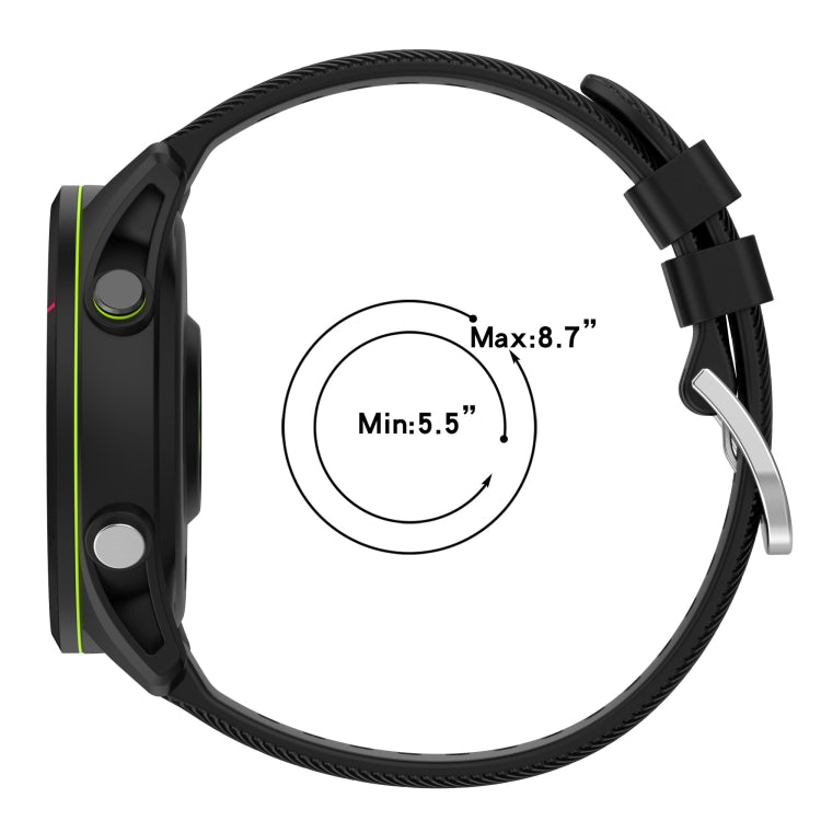 18mm Solid Color Silicone Watch Band, For Huawei Band B5, For Honor S1
